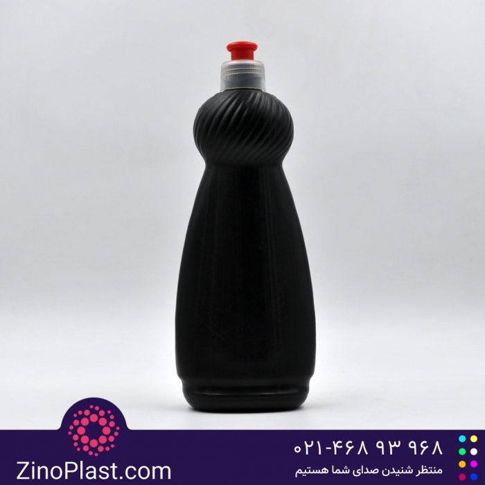 بطری نیم لیتری مایع ظرفشویی طرح بانو